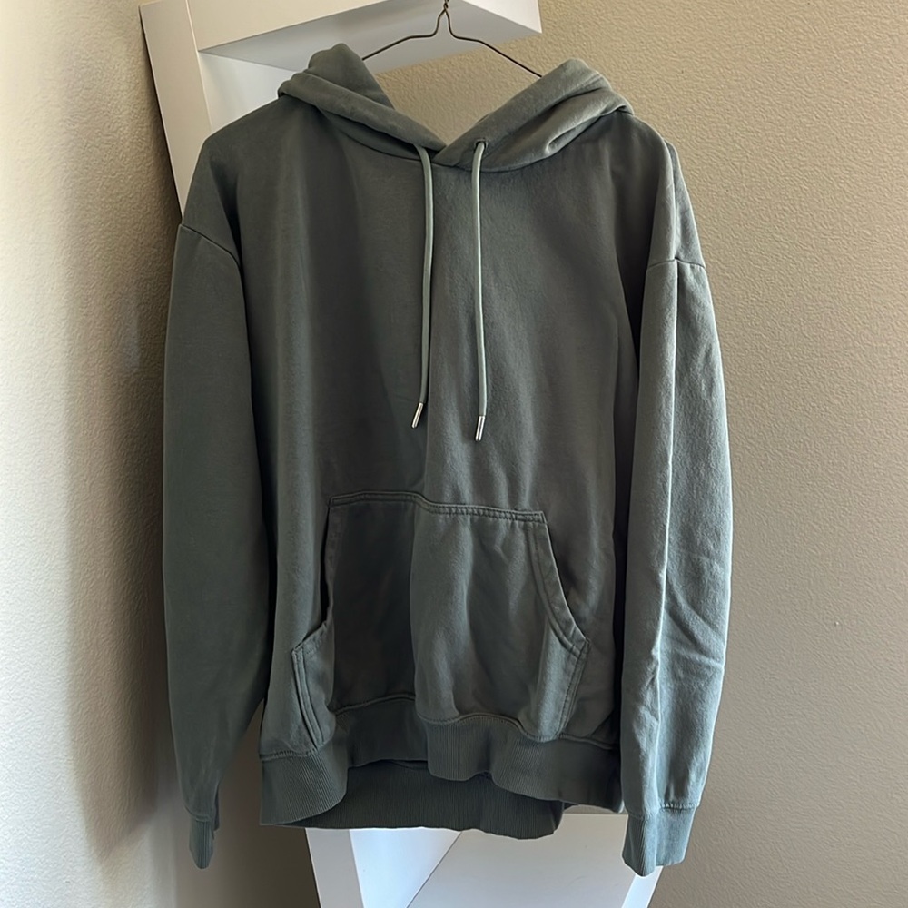 H&M green hoodie